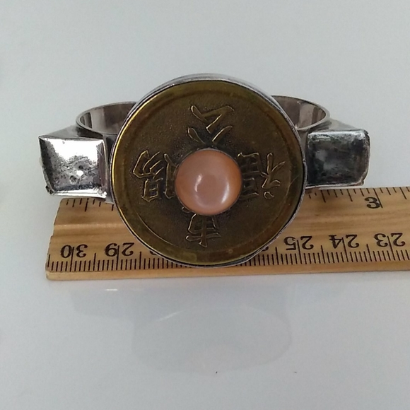 Unique Modernist Darla Nordstrom Sterling Silver Cuff VINTAGE - Picture 13 of 16